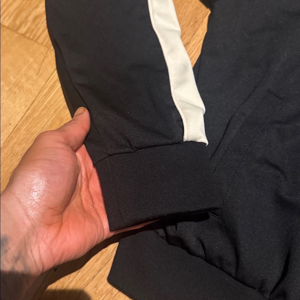 Bricks & Wood Script Logo Track Jacket - Black - Picture 5 of 7